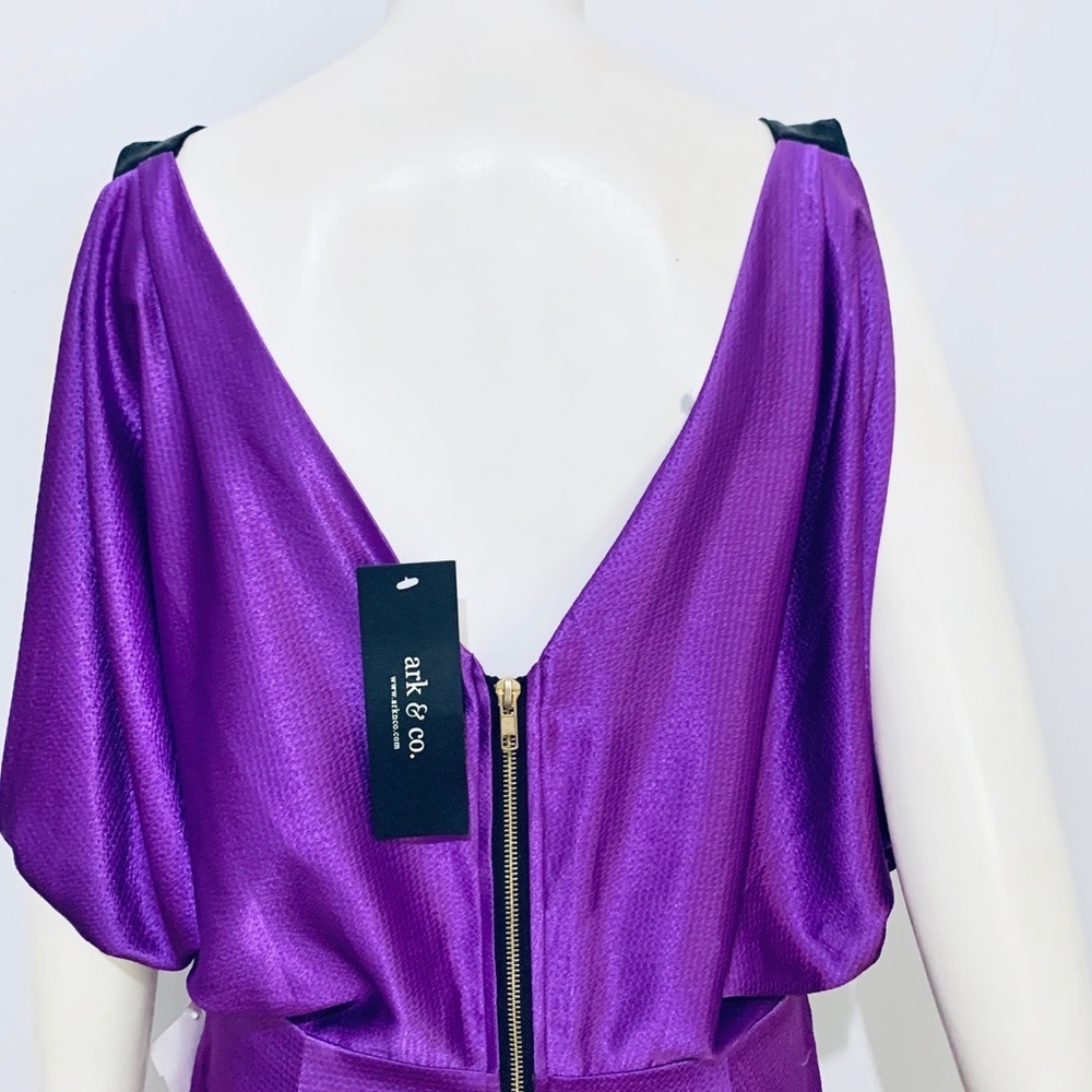 ARK & CO | NWT Women’s Zipper Mini Dress Medium - Picture 7 of 12